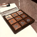 Herorange 9-color chocolate eyeshadow palette - beginner-friendly, shimmer & matte, earth tones, affordable eyeshadow