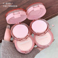 Kakashow double-layer matte highlighter powder - natural, sculpting, oil-control, setting, and brightening duo-chrome powder for women
