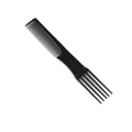 Professional salon comb dual-ended 2-in-1 hair styling comb - amazon plastic hair comb - cross-border, customizable with logo