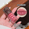 Jiujiu diary starburst scarlet lip glaze waterproof not easy to fade water gloss mirror student pure desire dudu lip gloss lip gloss