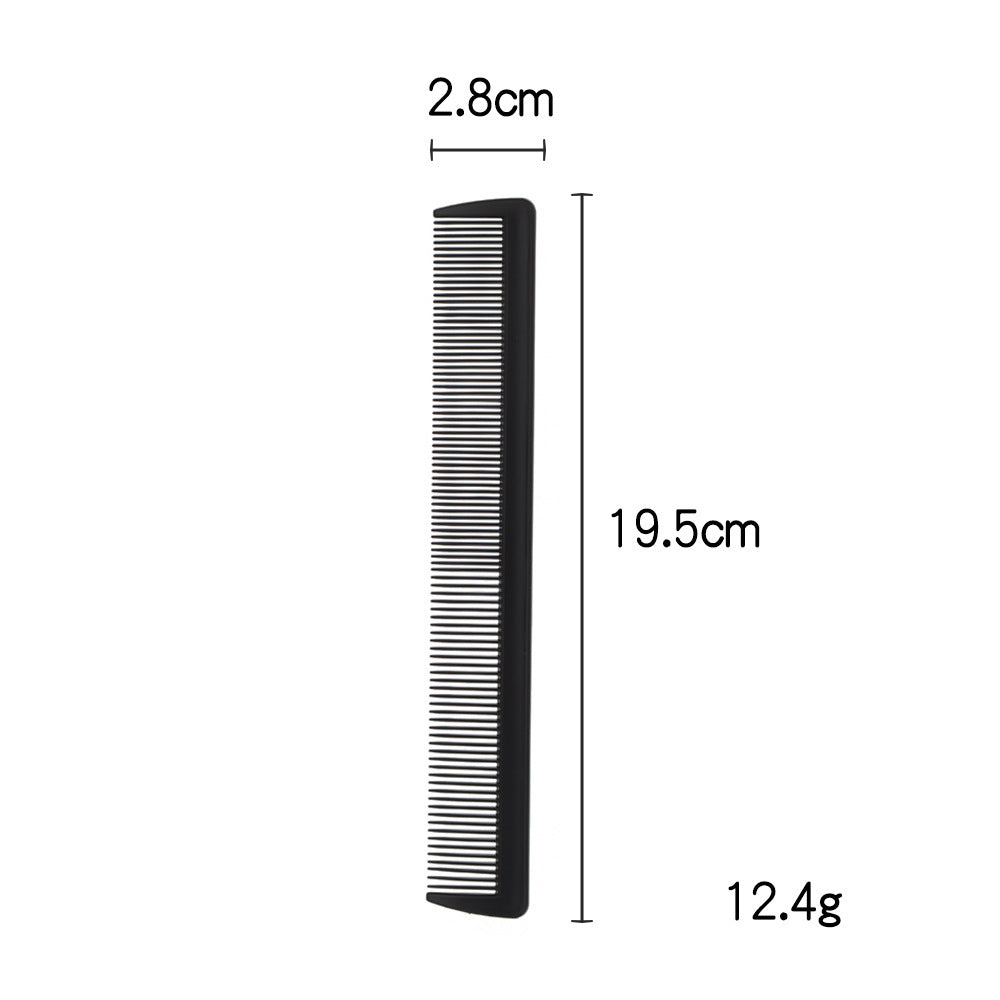 Hairdressing comb cross-border various combs barber shop special comb pointed tail dual-purpose oil head comb can be printed with logo and fixed color