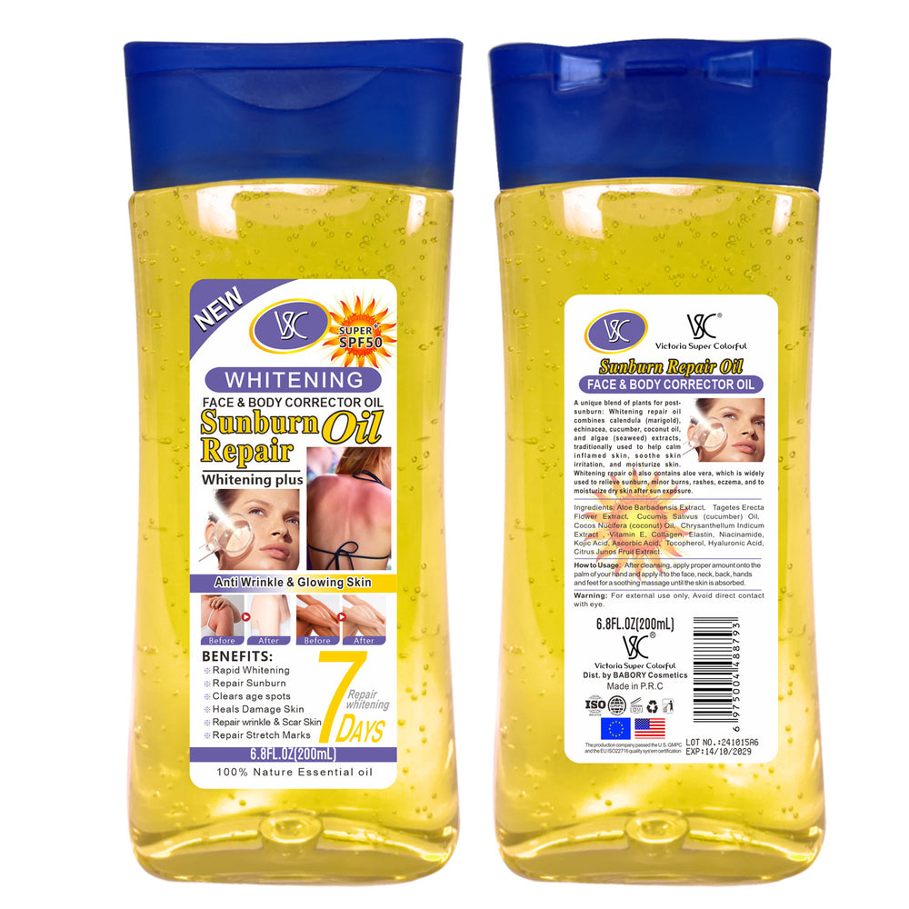 vitamin b facial & body oil - moisturizing massage oil for joints - 200ml - wholesale for export