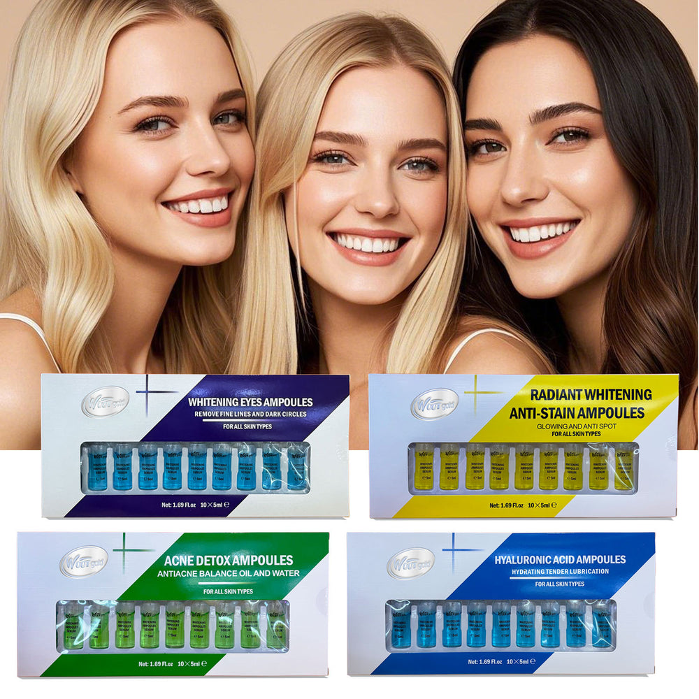 foreign trade exclusively supplies multi-effect ampoule essence, eye hydrating kit, whitening and repairing skin moisturizing essence