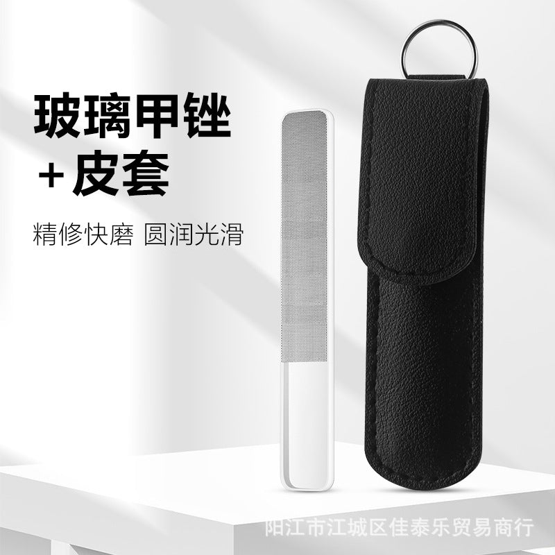 Ready-to-ship nano glass nail file - shaping, sanding, polishing strip - double-sided crystal sanding file - nail art tool