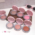 Kakashow shimmer soft mist baked powder blush for women, fine powder to enhance complexion, expand and shrink color rouge
