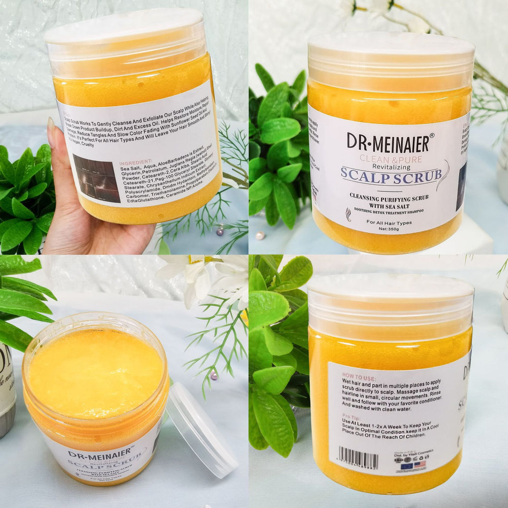 turmeric scalp scrub oil control cleansing shampoo shampoo rich foam sea salt 350g best selling