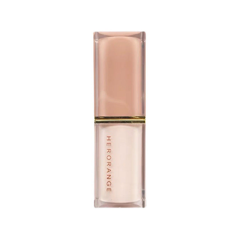 Herorange crystal square tube lipstick - women's velvet matte, smudge-proof, everyday nude, brightening lipstick