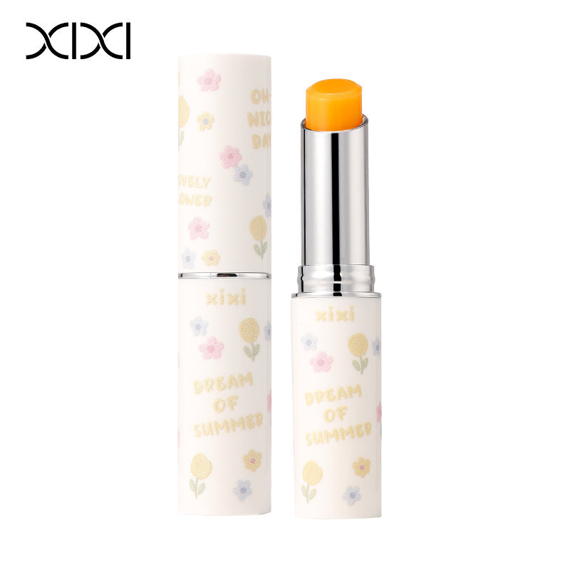 Xixi vitamin moisturizing lip balm for women fall and winter moisturizing anti-dryness remove dead skin lighten lip lines discoloration lips