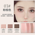 Novo monmon velvet mist three-color eyebrow powder waterproof sweat-proof long-lasting smudge-proof eyeliner & under-eye brightener 3-in-1 - beginner friendly