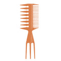 Comb hairdressing shop hair salon three-in-one comb hairdressing tool oil head comb styling tool hair smoothing hair comb wholesale