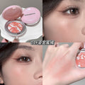 Makeup kakashow tipsy baking baked blush pearlescent fine shimmer korean style atmosphere to enhance complexion whitening rouge