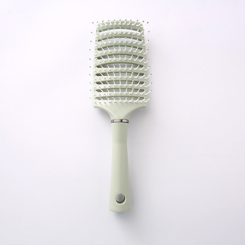 Rib comb high skull top fluffy hair comb women's special long hair curly hair styling large curved comb scalp massage comb