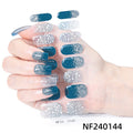 Zhengxiang personalized gel manicure stickers french butterfly onion powder smudged uv photo lamp semi-baked semi-cured nail stickers