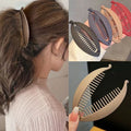 Morandi ponytail buckle hairpin for women, elegant frosted hair twist clip, horizontal clip, hair clip, banana clip, headwear