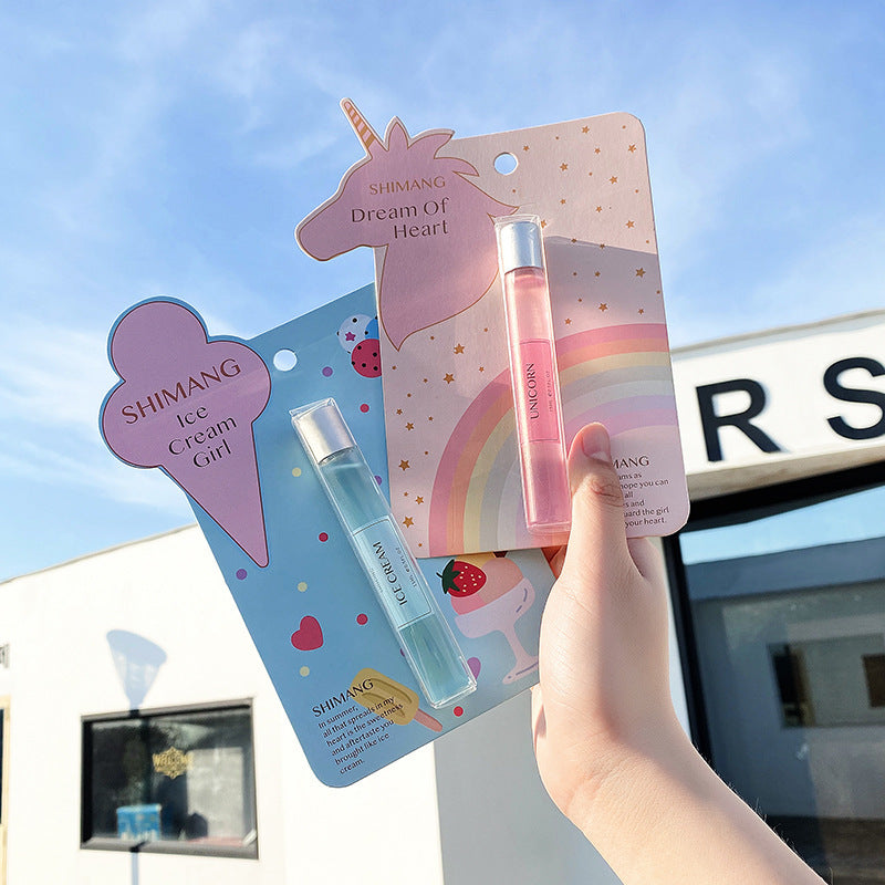 Ready-to-ship, new shemang unicorn rollerball perfume for women and students – fresh, natural, long-lasting eau de toilette for men and women
