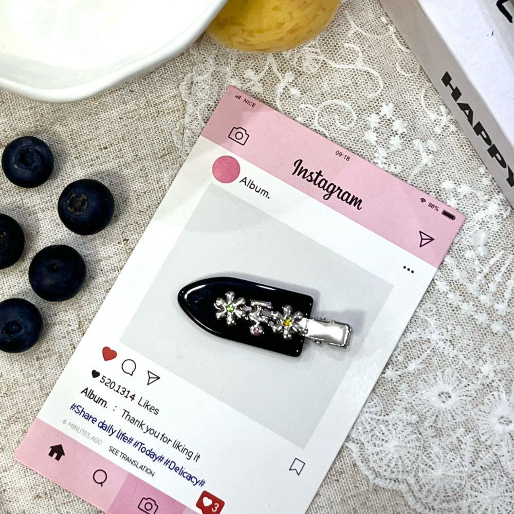 2025new arrival bangs clip classy seamless hairpin side classy one-word clip korean broken hair clip female headwear
