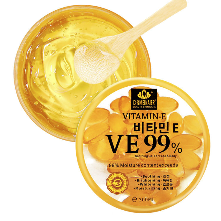 ve gel moisturizing and brightening carrot gel soothing and repairing no-wash facial mask to shrink pores 300g foreign trade wholesale