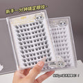 Jonbos fox self-adhesive glue-free fake eyelashesnatureartificial mom-like slanted flying eye tail lengthening single cluster eyelashes