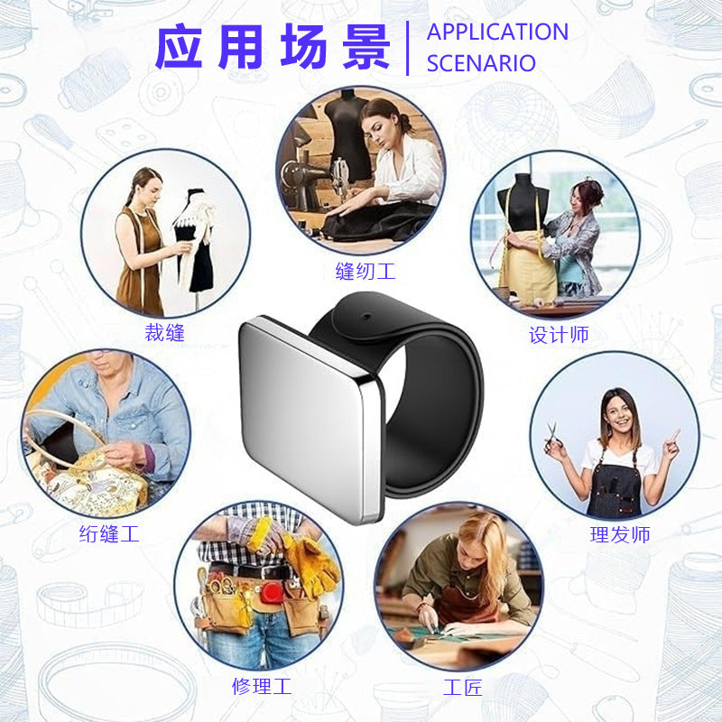 Silicone magnet wristband - magnetic needle picker for hairdressers - wholesale direct from manufacturer