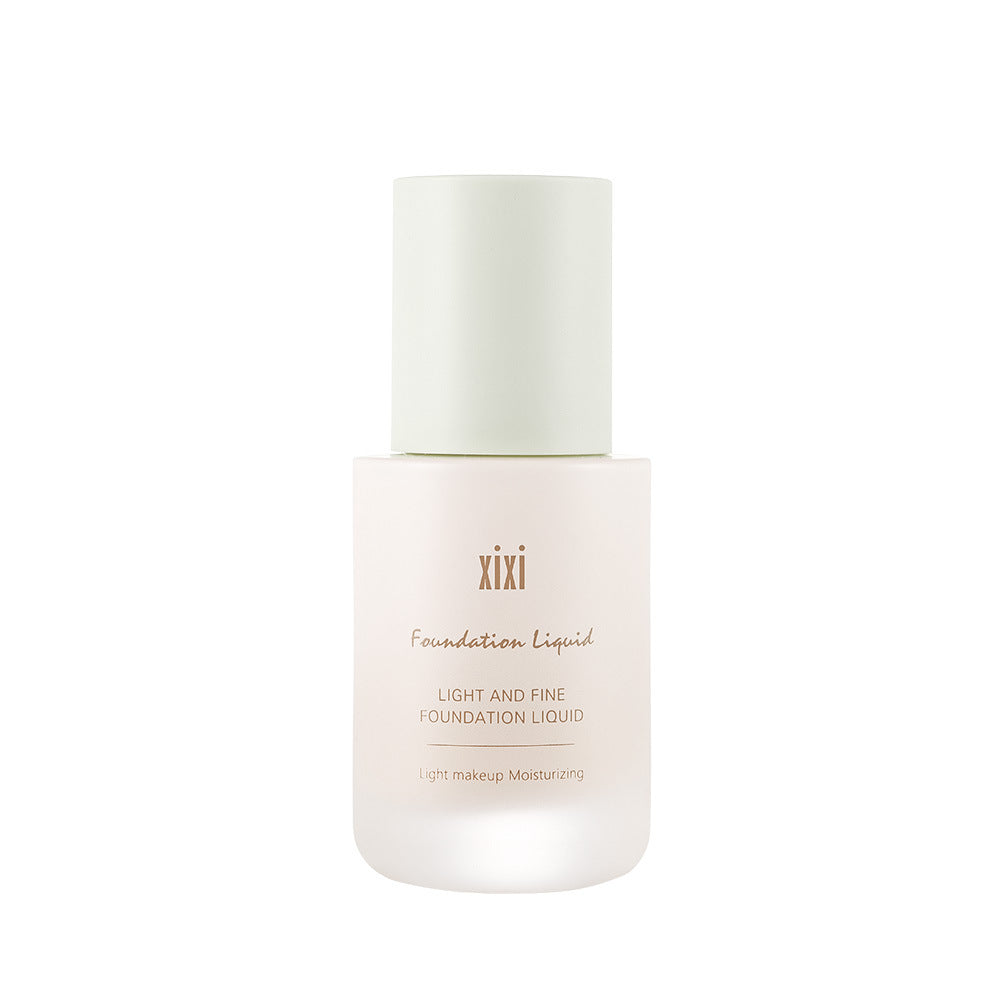 Makeup xixi elegant long-lasting liquid foundation moisturizing concealer invisible pores long-lasting waterproof anti-sweat non-removing makeup foundation