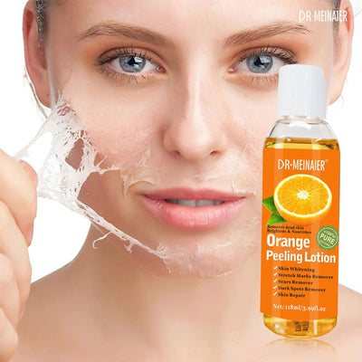 export orange peeling oil hand and foot dead skin remover exfoliating body skin care oil moisturizing