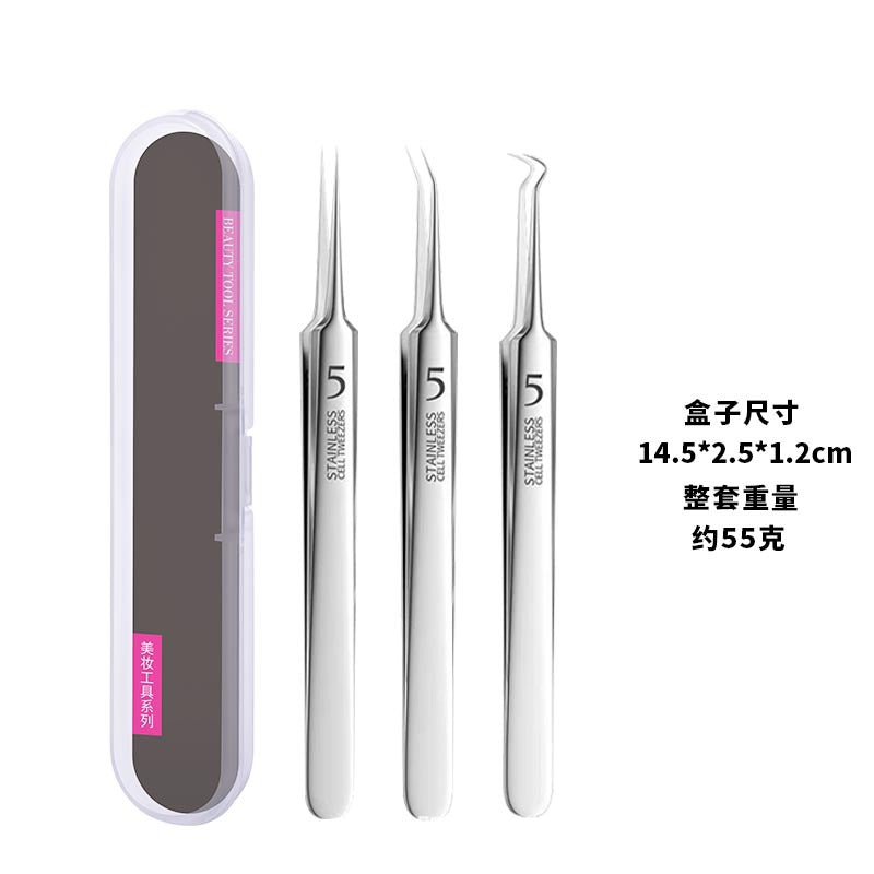 Stainless steel acne needle acne needle acne clip cell clip blackhead removal squeeze acne tweezers beauty tools manufacturer wholesale