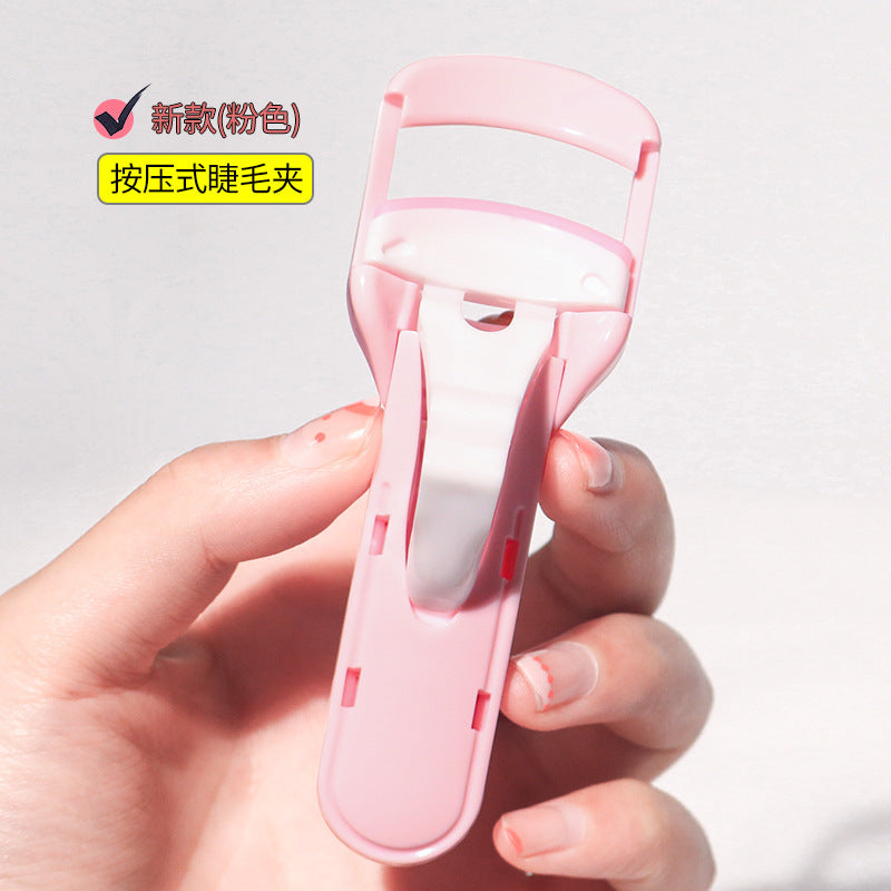 Marianne press-type eyelash curler - instant volume, curl & hold, wide-angle focused sunflower eyelash curler