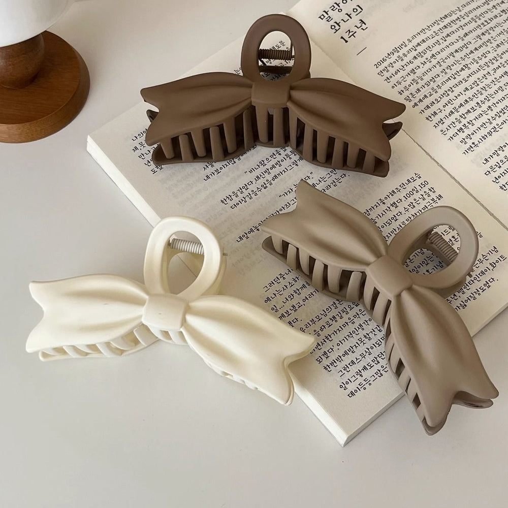 Shark clip ins high-value swallowtail bows gripper eleganteasiest for match frosted hair clip back of head shark clip