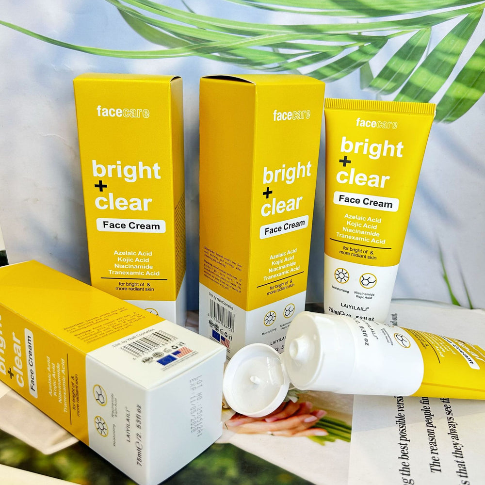 brightening and cleansing cream 75ml kojic acid brightening moisturizing cream tranexamic acid moisturizing cream wholesale export