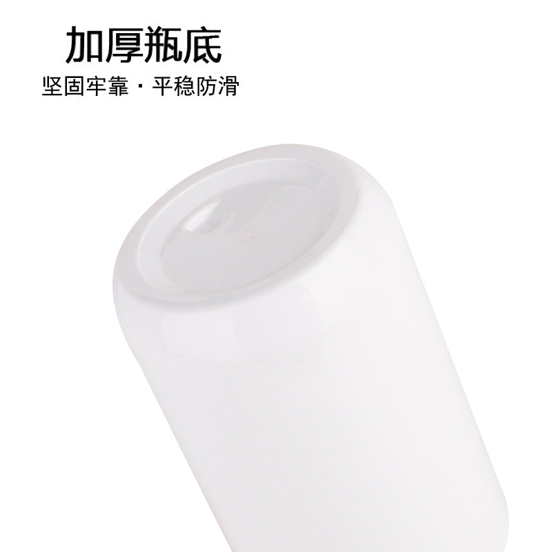 Pet dispensing bottles - custom round pump bottles for shampoo, hand soap, lotion, and shower gel