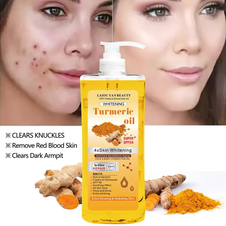 turmeric essential oil facial moisturizing oil full body massage oil warming meridian massage wholesale for export