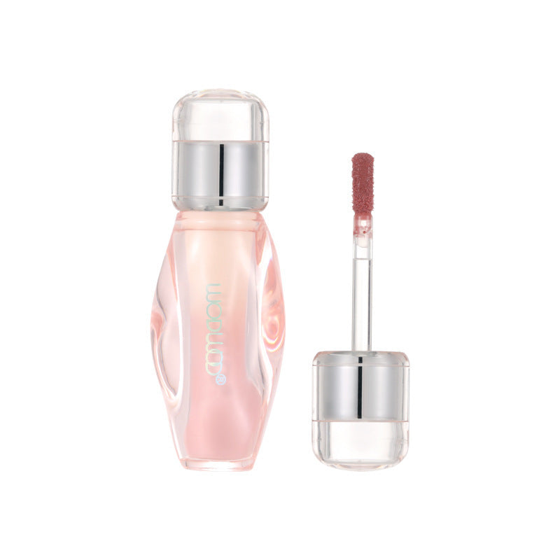 Wodwod water glossy rock candy lip plumping gloss women's mirror pouty lips whitening moisturizing not easy to fade lip oil