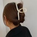 Brown series cross large gripper early autumn new arrival frosted hair clip frenchcasualelegantretro shark clip hair accessories