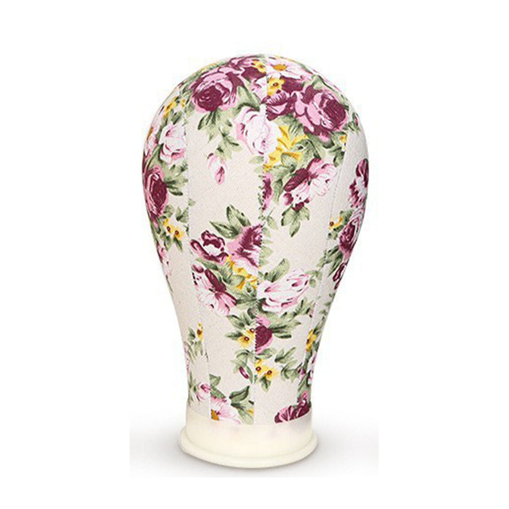 Wig model head canvas head mold can be inserted into the needle mannequin head model styling care storage bottom seat head model