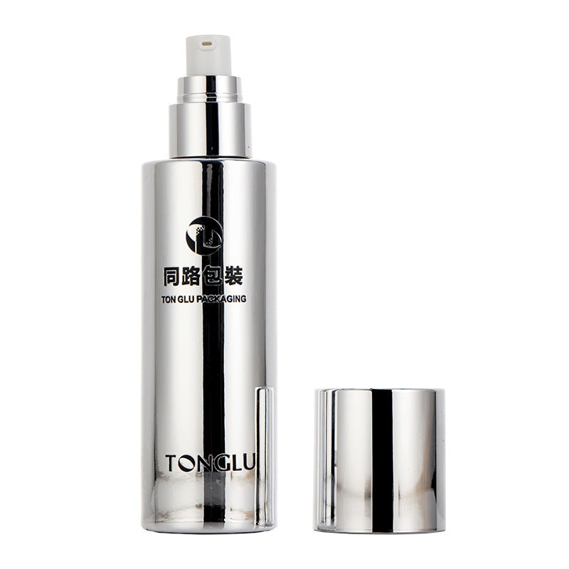 Ready-to-ship wholesale foundation glass bottles, skincare packaging materials, 120ml lotion spray bottles, high-end cosmetic decanting bottles