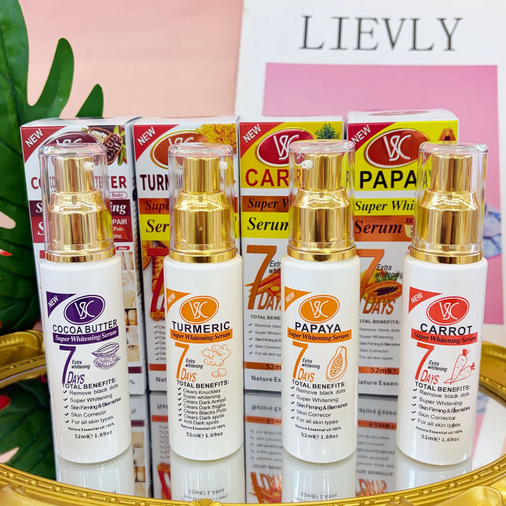 bestseller: 7-day turmeric brightening serum 52ml - skin brightening, whole body repair, wholesale for export