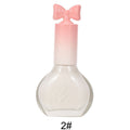 Nail polish, no baking, quick drying, non-tearable, nude color, sequined bottom oil, wine red cherry oily nail polish, wholesale