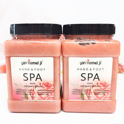 1kg scrub bath salt hand and foot scrub exfoliating deep cleansing whole body brightening wet salt