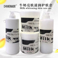 hospital skin care 4-piece set facial cleanser, lotion, massage cream, large capacity hydrating and moisturizing skin care set 1000g