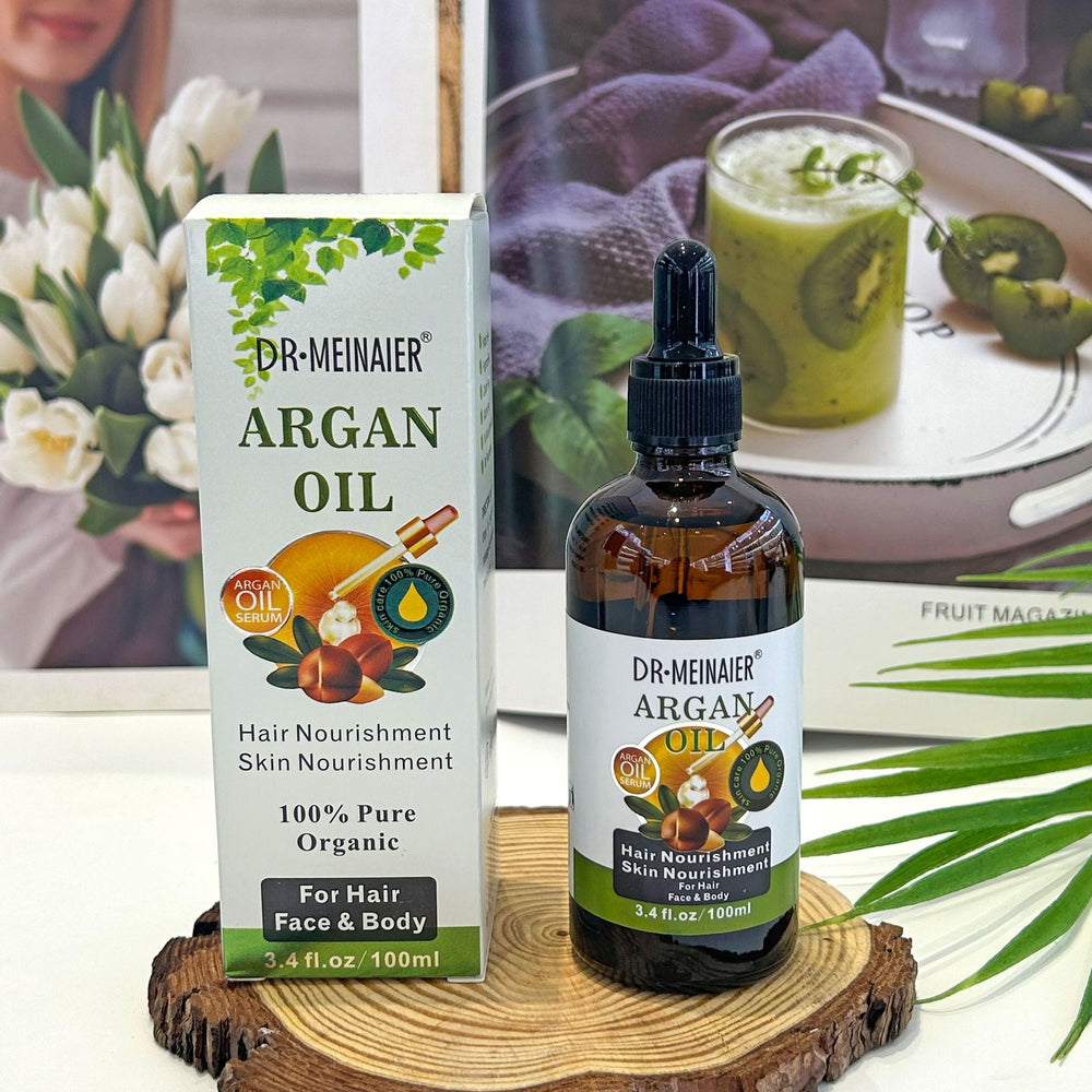 compound argan oil 100ml - hair, face, body spa - moroccan argan oil skincare - wholesale for export