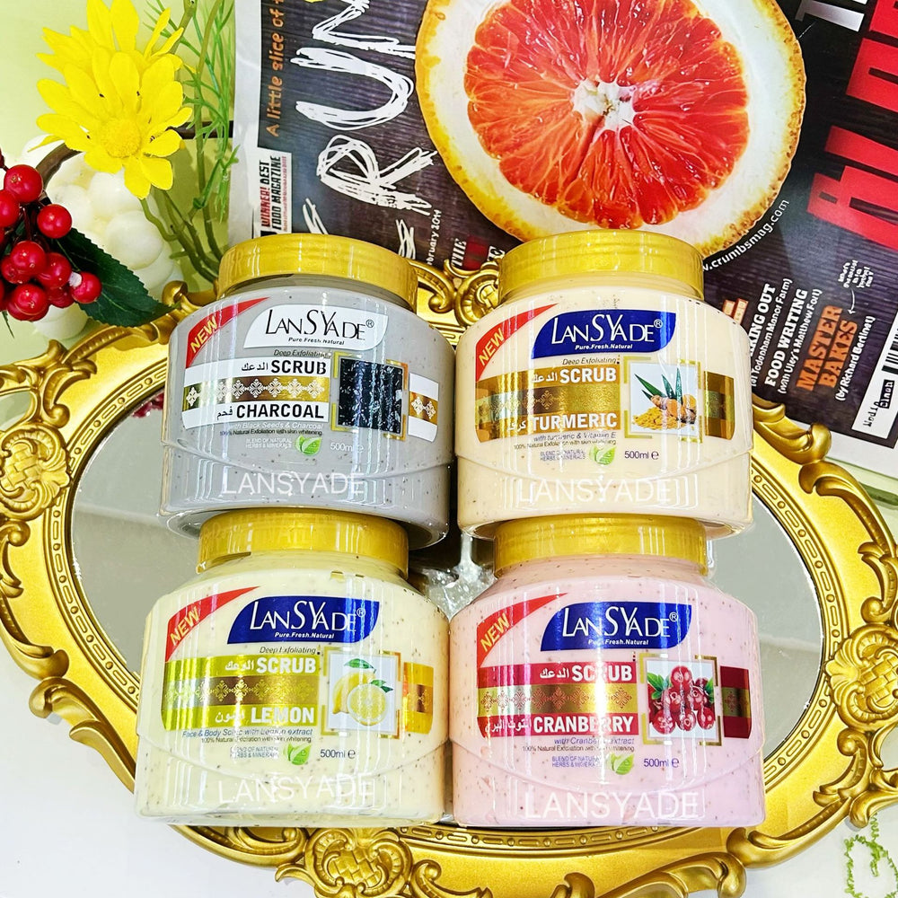 scrub 500ml exfoliating deep cleansing gentle exfoliating mud baby foreign trade wholesale