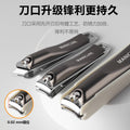 Wholesale angled edge nail clippers 3-piece set, manicure & pedicure tool kit with tin box, anti-splash nail clippers set