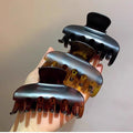Retro amber comfy basics gripper for women new arrivalclassy hair volume small elegant shark clip hair clip on the back of the head