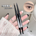 Kakashow blade shaping hard core eyebrow pencil clear and durable waterproof sweatproof naturestereo double-ended eyebrow pencil