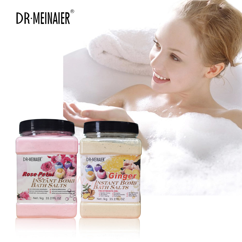 explosive petal bath salts bath ball nourishing and moisturizing skin instant bath salts bath ball bath powder 1000g