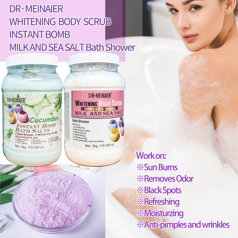 explosive petal bath salt instant bath powder nourishing and moisturizing bubble powder bath salt scrub salt batch 5kg