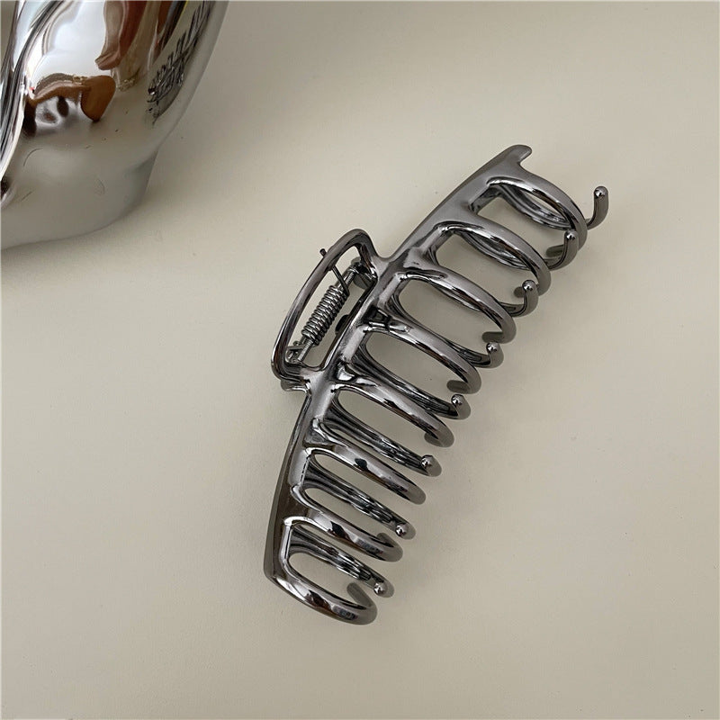 Classy fishbone shark clip hair clip for women large hair clip headwear hair clip back of head 2026 new arrival