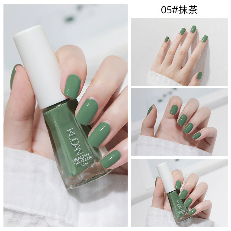 New nail polish: peel-off, no-bake, water-based, odorless, glossy, clear nail polish - spring/summer collection