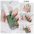 New nail polish: peel-off, no-bake, water-based, odorless, glossy, clear nail polish - spring/summer collection