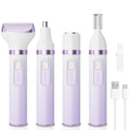 electric underarm and private area shaver for men and women, 3-in-1 multi-functional hair removal device, eyebrow trimmer, and shaver
